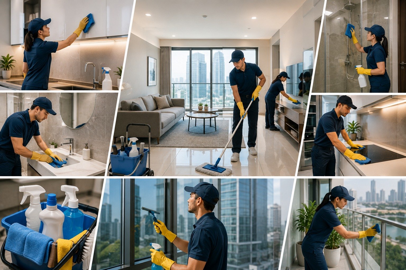 Move-in move-out cleaning service